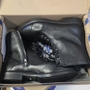 Xena Safety Work Boots Women Size 9W Black
